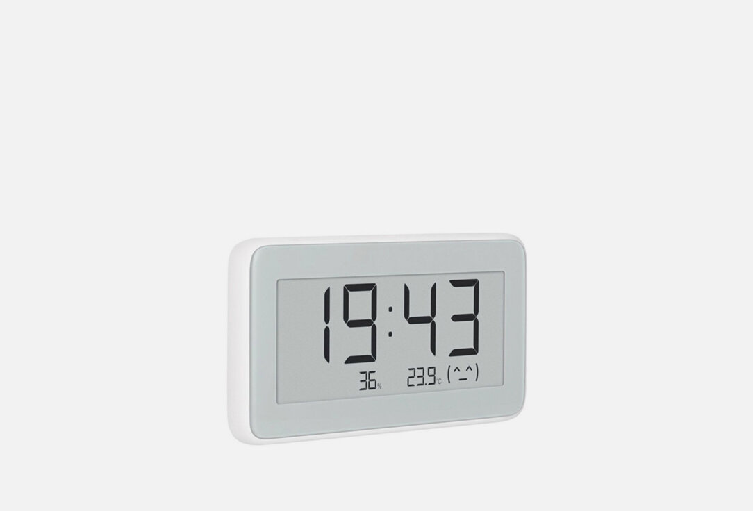 Часы термогигрометр Xiaomi, Temperature and Humidity Monitor Clock LYWSD02MMC 1шт