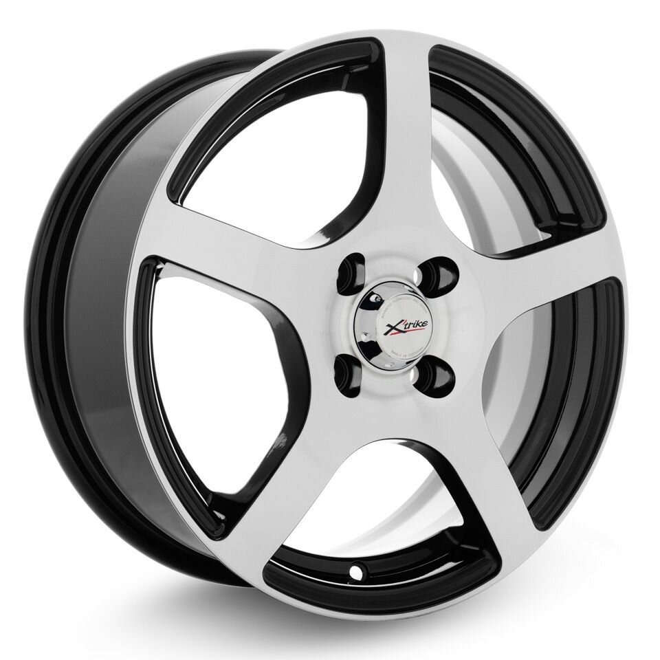 X"trike X-118 6,0x15/4x100 ET45 DIA 60 BK/FP