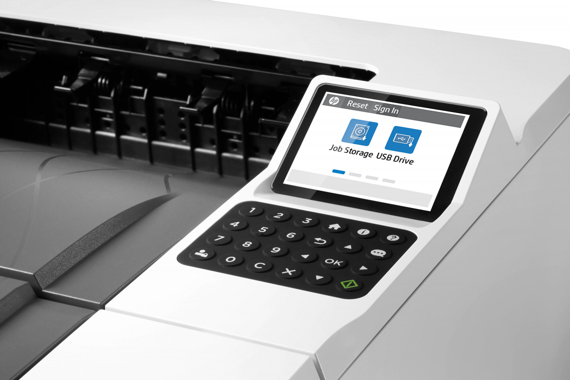 HP Принтер лазерный HP LaserJet Enterprise M406dn (3PZ15A) A4 Duplex Net 3PZ15A