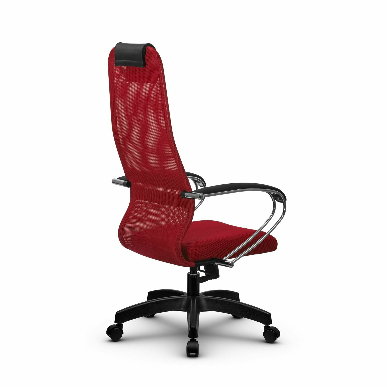 Компьютерное кресло SU-B-8/подл.131/осн.001 красный/красный - фотография № 2