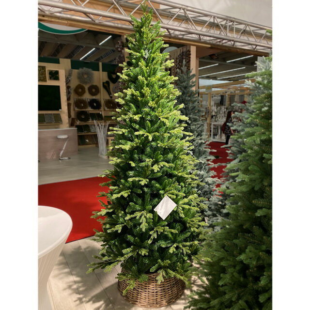 National Tree Company Искусственная зеленая елка Гленридж компактная 183 см, литая + ПВХ 31HGLEN60