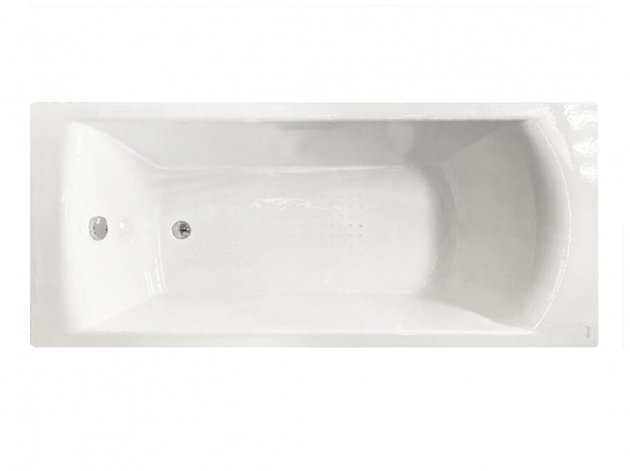 Чугунная ванна Jacob Delafon Biove, 170 x 75 см, без отверстий для ручек и антискользящего покрытия, ножки и слив-перелив E2930-S-00