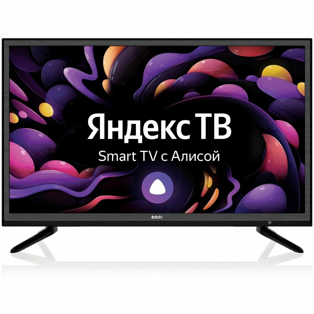 Телевизор 24" BBK 24LEX-7289/TS2C (HD 1366x768, Smart TV) чёрный