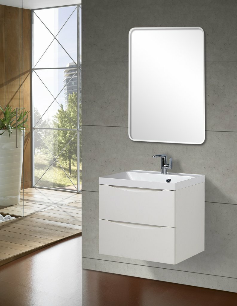 Мебельная раковина BelBagno BB650/450-LV-MR-PR - фото №3