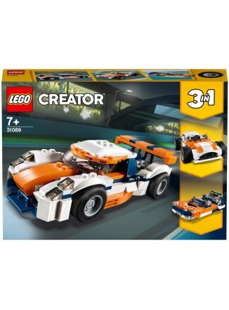 Lego Конструктор Creator 31089 Оранжевый гоночный автомобиль