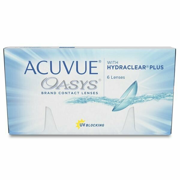 Линзы контактные Acuvue oasys (8.4/-2.75) 6шт