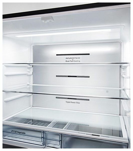 Холодильник Side by Side Hitachi R-WB 642 VU0 GBK - фотография № 5