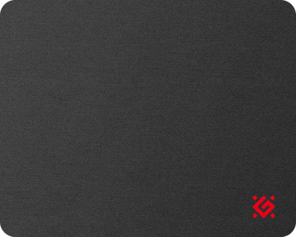 Коврик Defender Игровой коврик Black (50550) 250x200x3 мм, ткань+резина