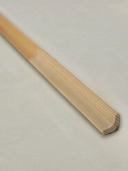 Плинтус деревянный гладкий / Сорт - Экстра / 2500х25х13 мм