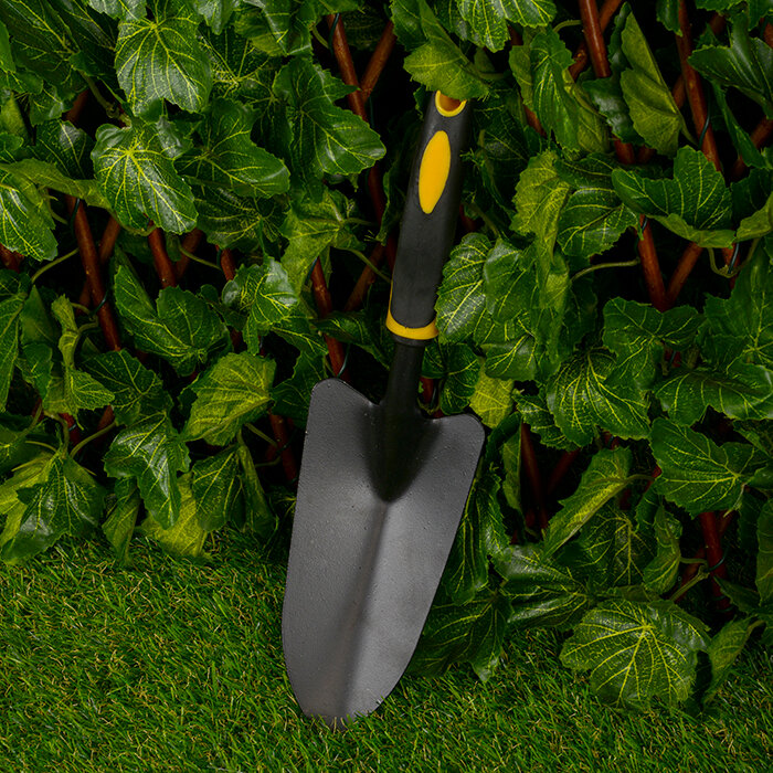 Совок Посадочный с мет черенком и прорезиненной ручкой `Урожайная сотка` Luxe 9382А - фотография № 5