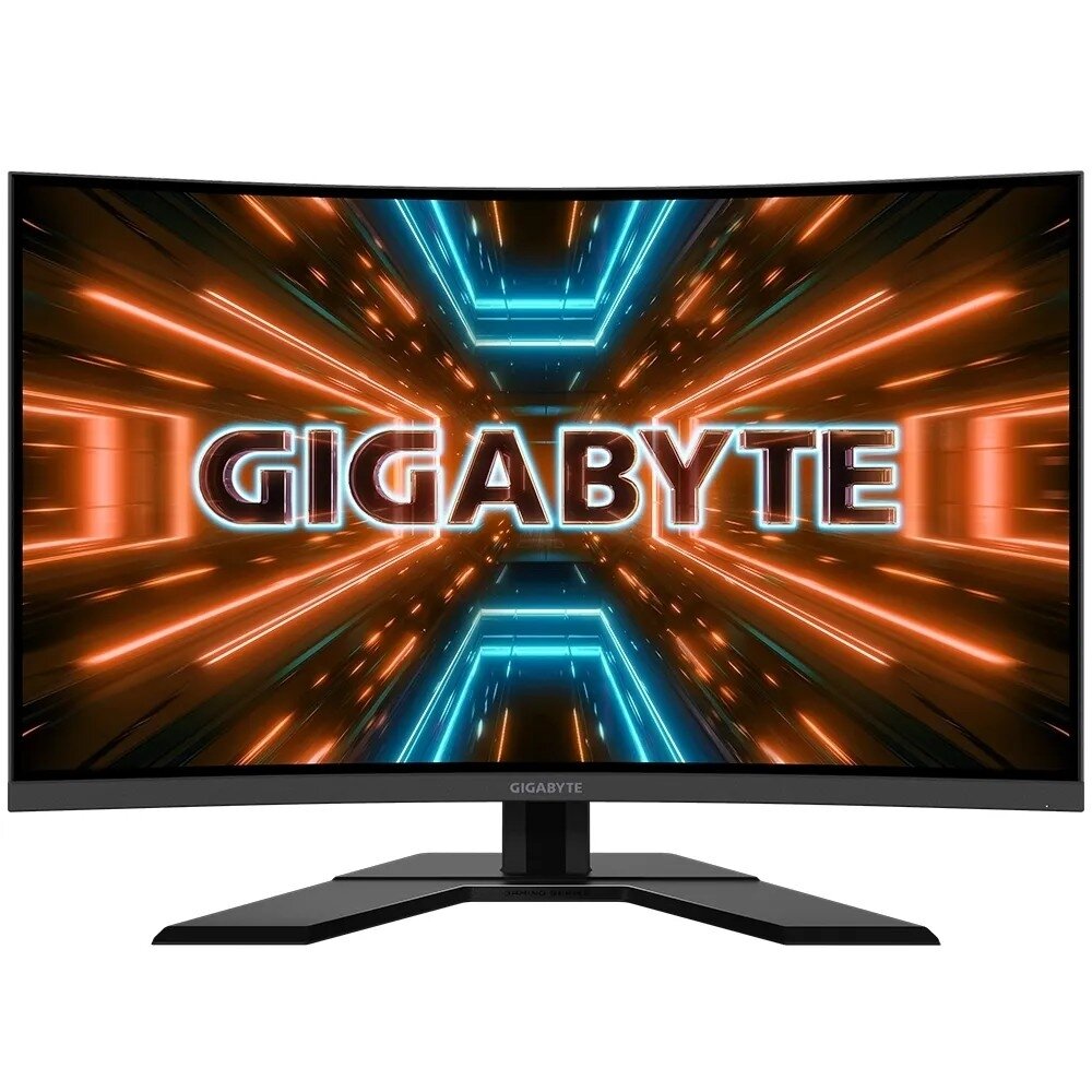 GigaByte Монитор Gigabyte 31.5" G32QC A-EK {VA 2560x1440 165Hz 350cd 16:9} 20VM0-GG32QCABA-1EUR