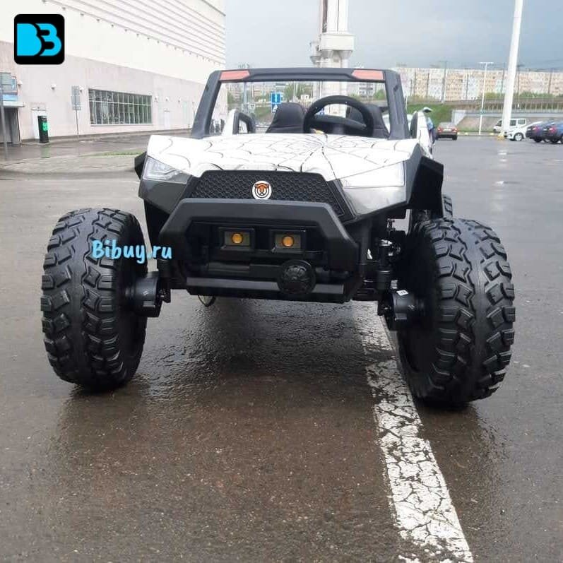 Детский электромобиль Buggy A707АА белый спайдер