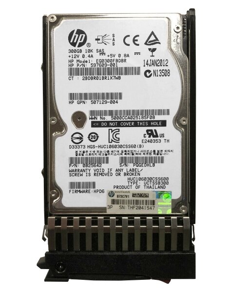   HP 583711-001 300Gb SAS 2,5" HDD