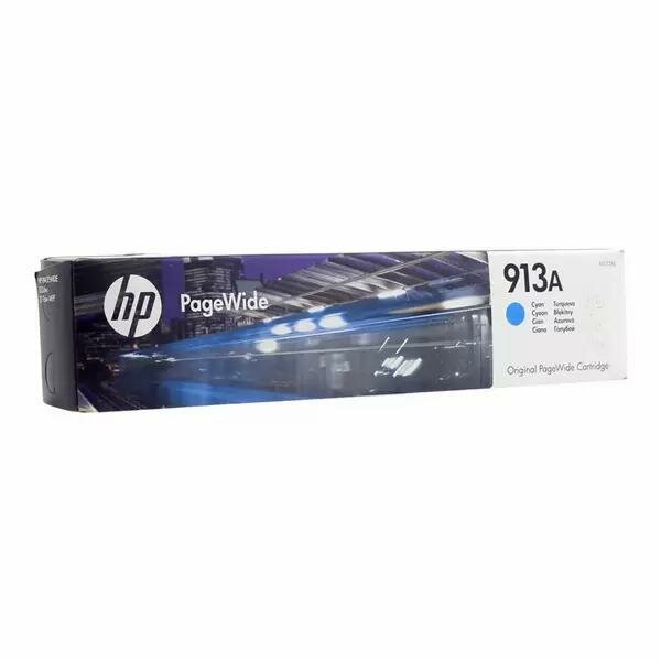 Картридж струйный HP 913A голубой