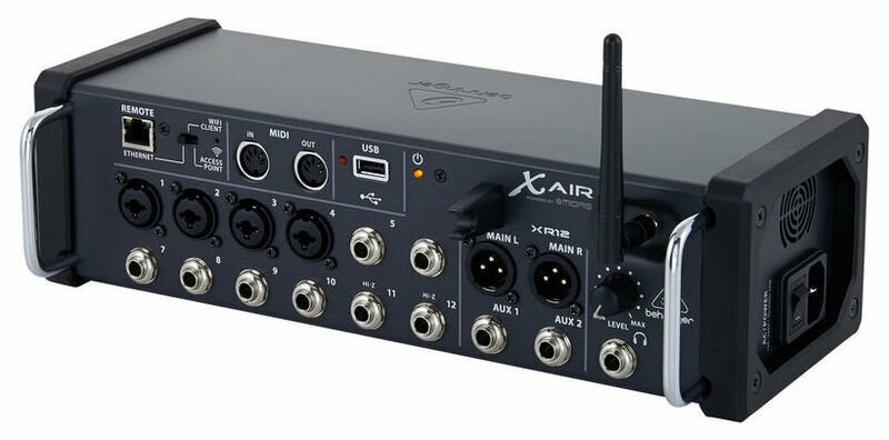 Behringer XR12 цифровой микшер 12 каналов с insert-ами MIDAS преампы WiFi USB