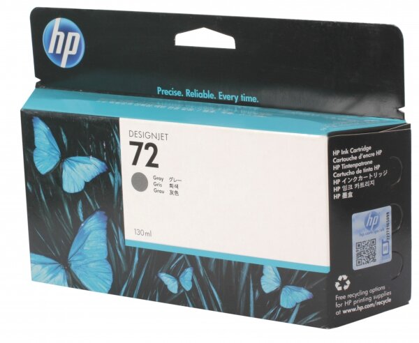 Картридж HP C9374A №72 серый на 130мл