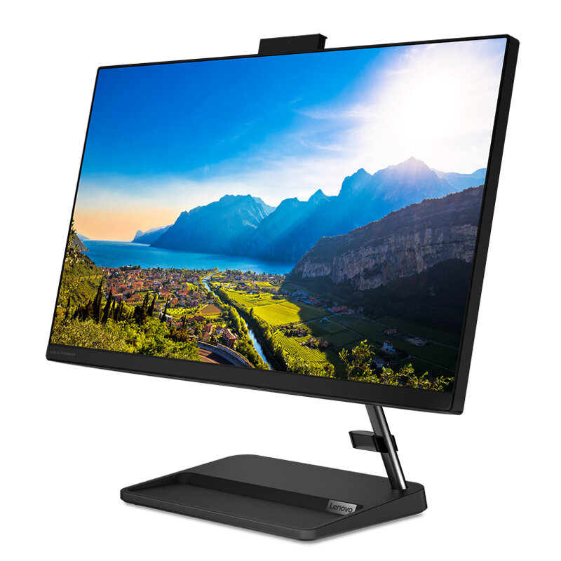  Lenovo - IdeaCentre AIO 3 22ITL6, 21.5", Intel Pentium Gold 7505 2000MHz, SODIMM DDR4 4GB, SSD 256GB, Intel UHD Graphics, noDVD, Wi-Fi, Bluetooth, ׸, Windows 11 Home 64, Monoblock, F0G500BNRU