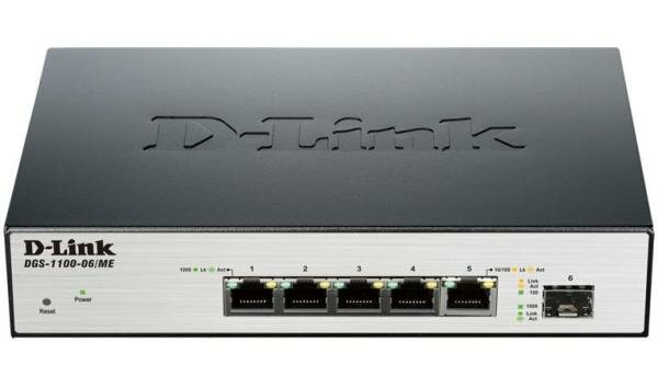 Коммутатор D-Link DGS-1100-06/ME/A1A