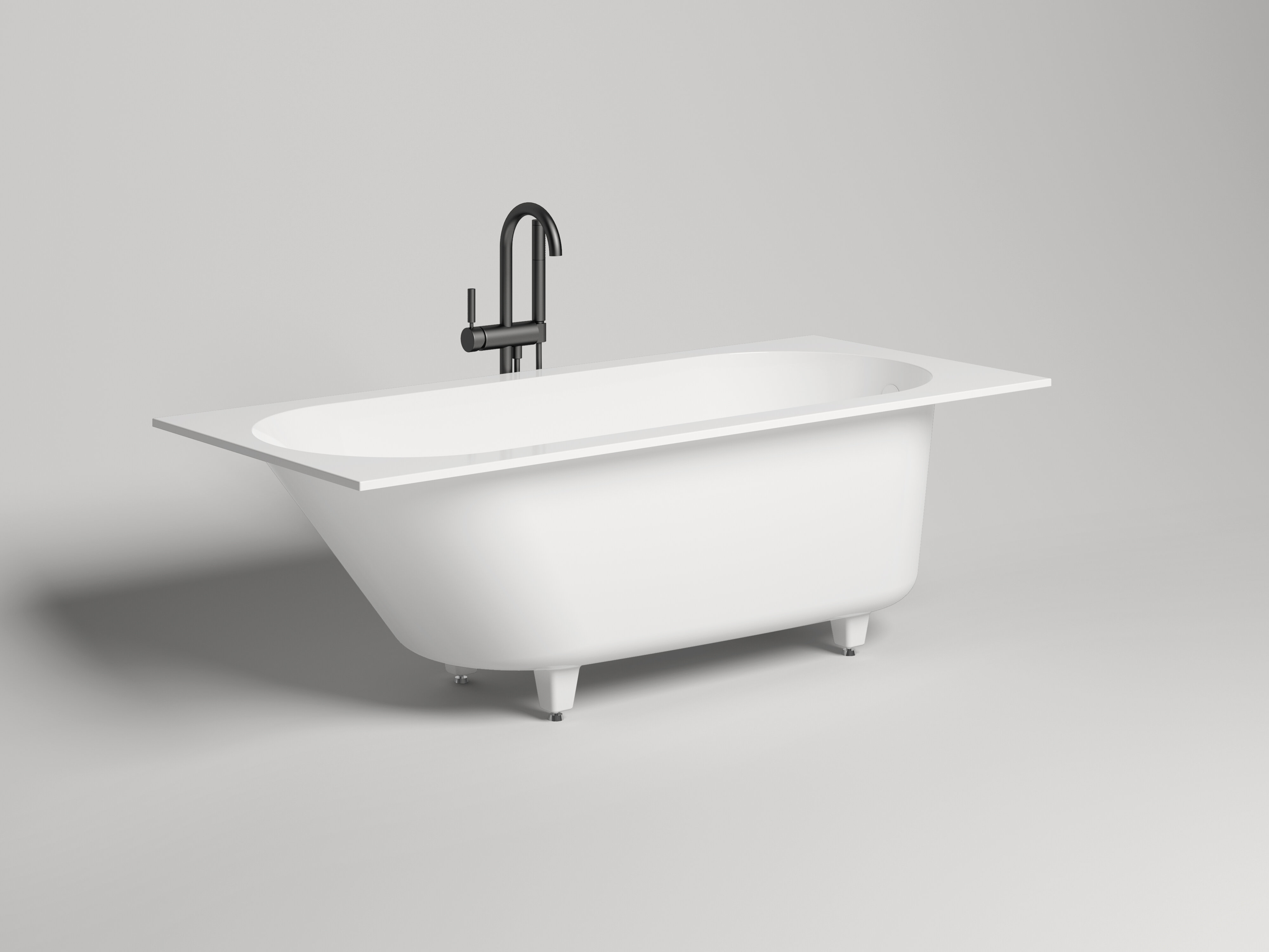 Ванна Salini 170х70 см Ornella 102313M белая матовая