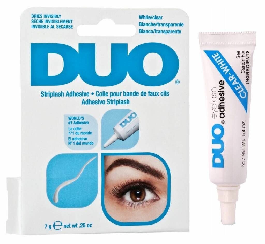 Клей для ресниц Duo Lash Adhesive белый цвет 7 гр 1 шт