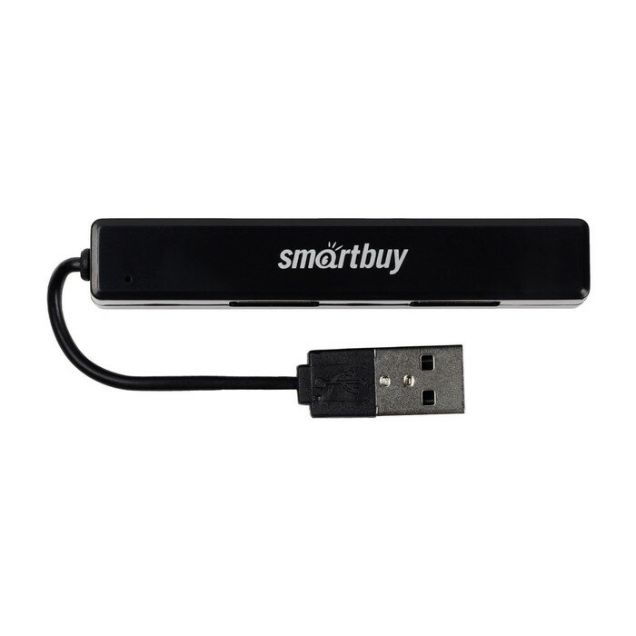 Разветвитель USB портов Smartbuy SBHA-408-K 4 порта черный