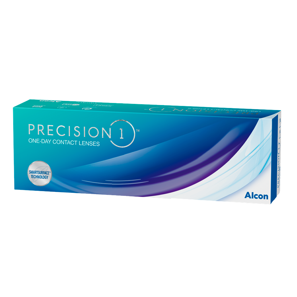 Контактные линзы Precision 1 однодневные -1,25/8,3, 30 шт