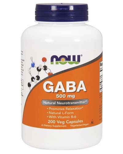 NOW GABA 500 мг 200 капс (NOW)