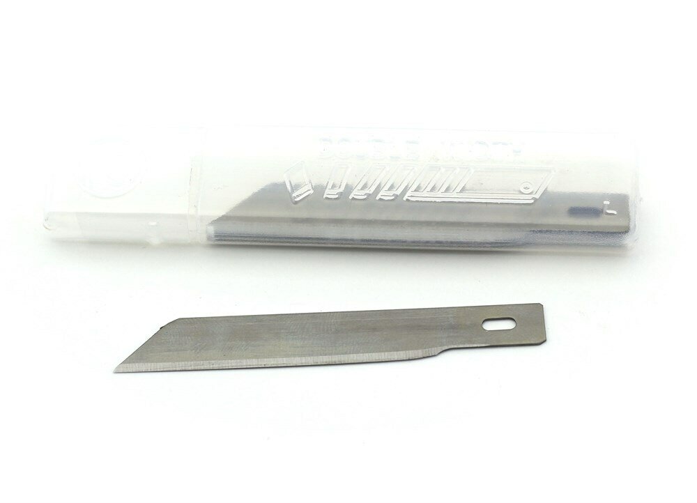 JAS Набор лезвий к ножу, 0,6 х 9 х 80 мм, 6 шт./уп.