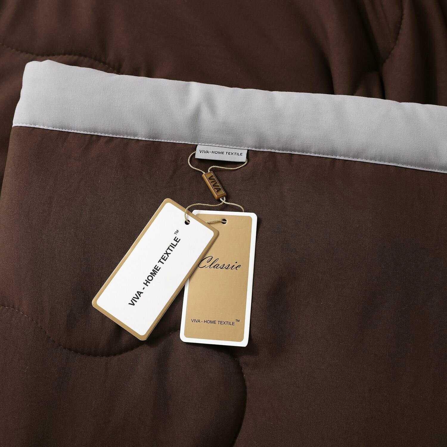 Постельное белье с одеялом Однотонный Сатин FB017 Евро наволочки 50-70 - фотография № 8
