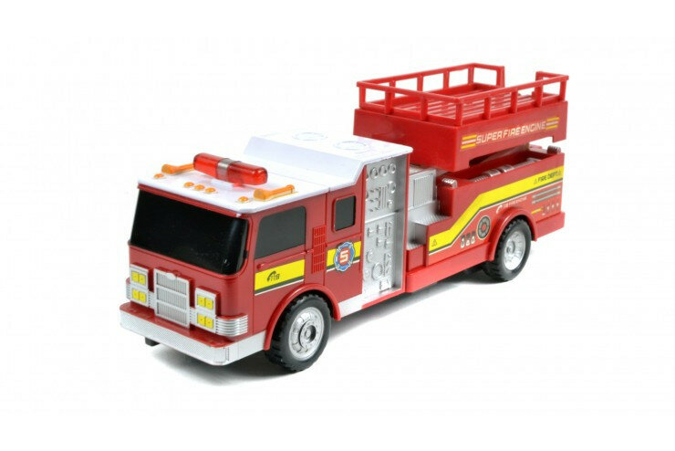 Радиоуправляемая Пожарная Машина на пульте управления Hero World Super с Подъемной Площадкой Rui Feng R236