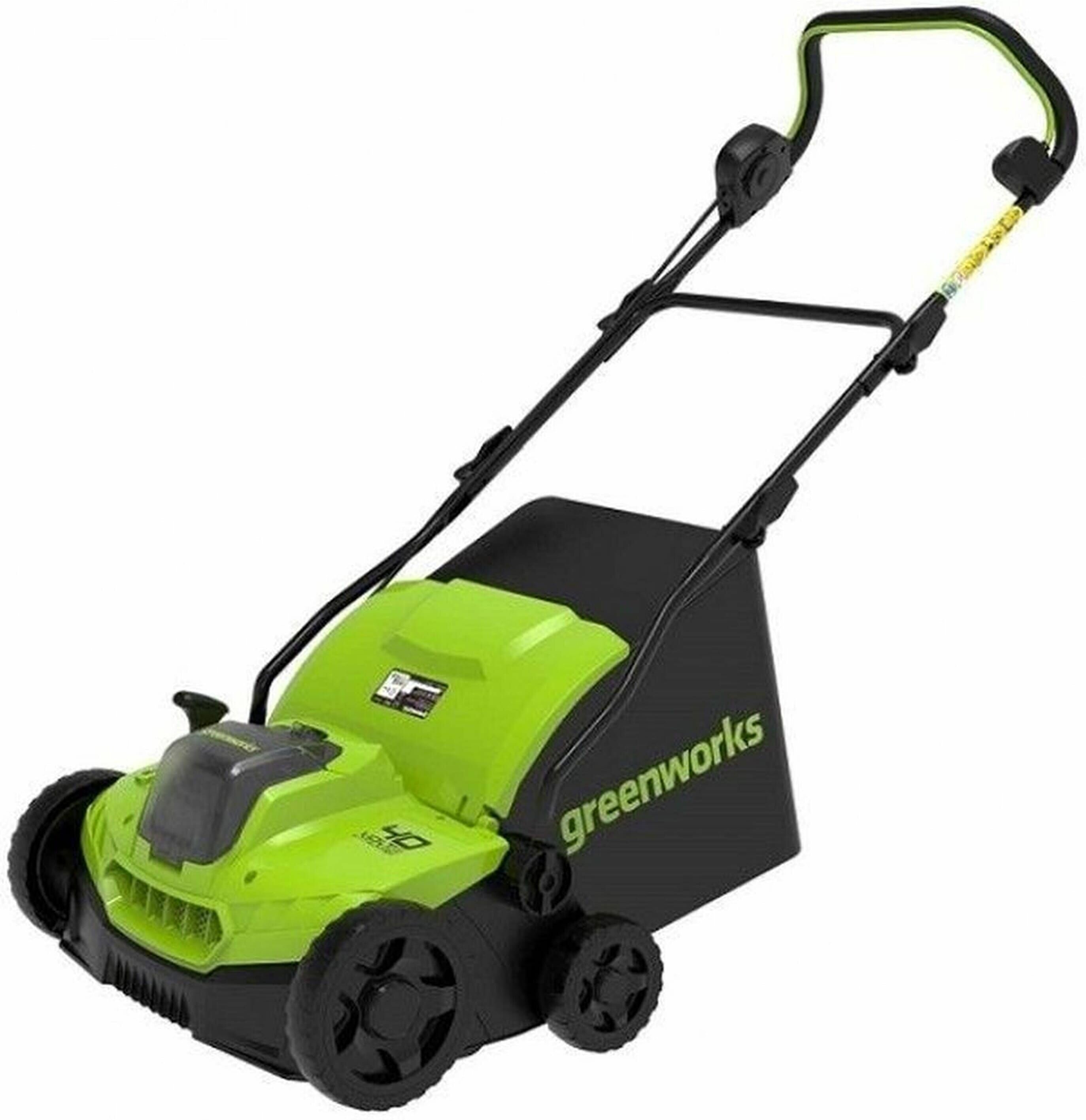 Аэратор-скарификатор аккумуляторный GREENWORKS GD40SC3