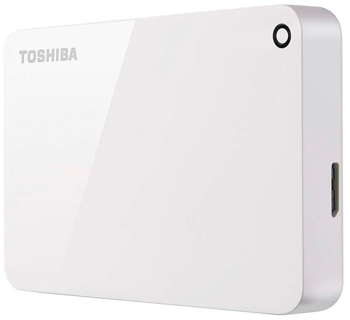 Toshiba Внешний жесткий диск 4ТБ 2.5 Toshiba Canvio Advance HDTCA40EW3CA белый (USB3.1) (ret)