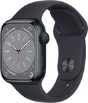 Apple Смарт-часы Apple Watch Series 8 A2770 41мм OLED LTPO темная ночь (MNU73LL/A) - изображение