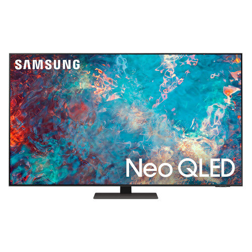 65" Телевизор Samsung QE65QN87AAUXCE, QLED, 4K Ultra HD, черненое серебро, смарт ТВ, Tizen OS