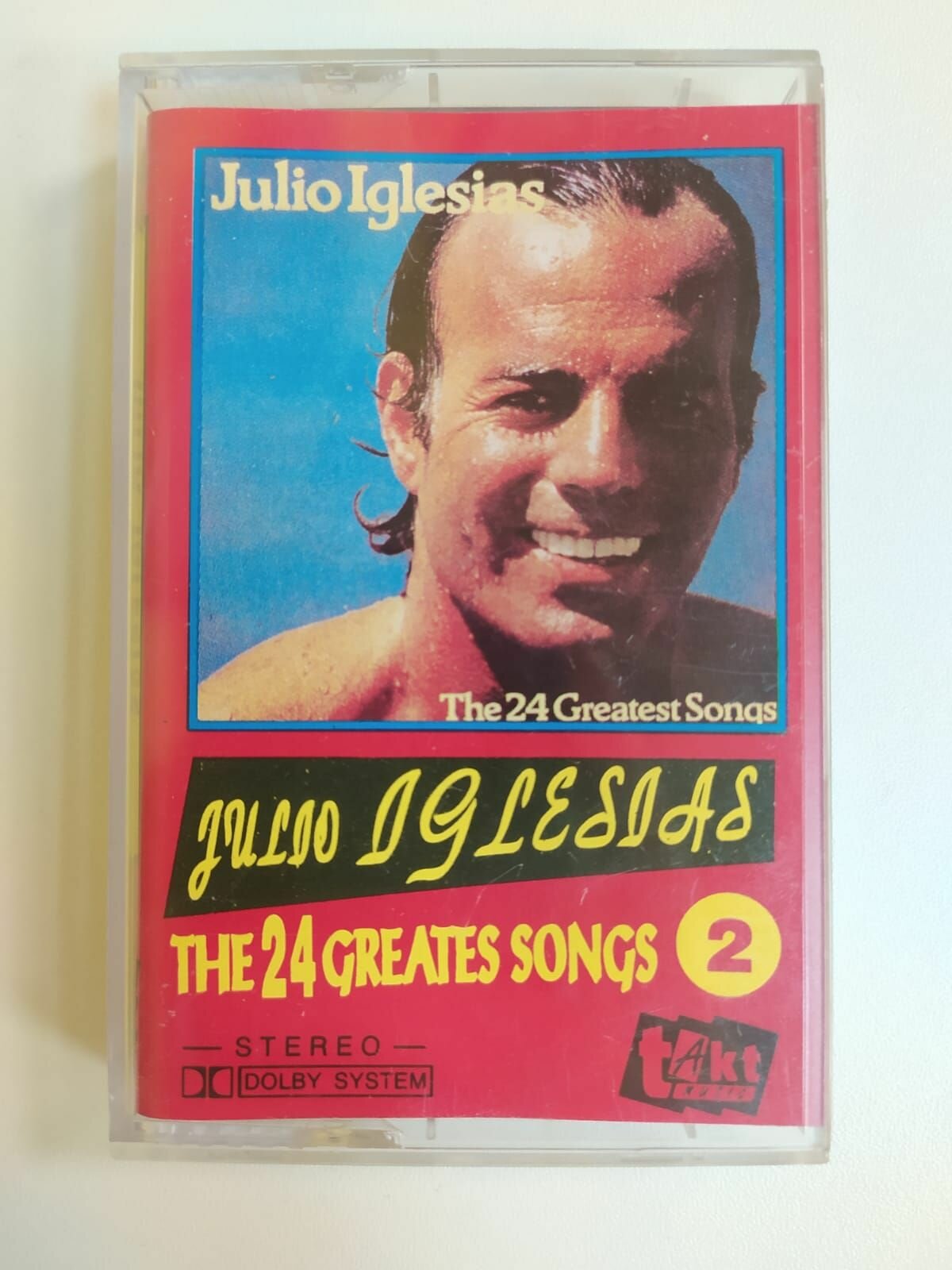 Аудиокассета MC Julio Iglesias - The 24 Greatest Songs 2 (Польша 1992г.)