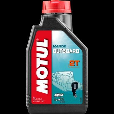 MOTUL OUTBOARD 2T для подвесных моторов, минеральное 1л (1/12)