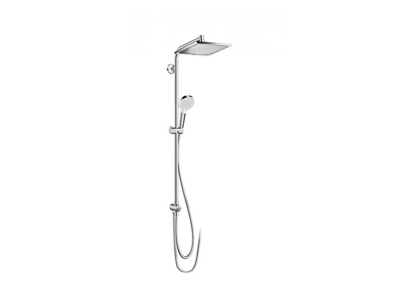 Crometta E 240 1jet Showerpipe 27298000 Душевая система для ванны (1/2", термостат, 20 л/мин) Hansgrohe - фото №1