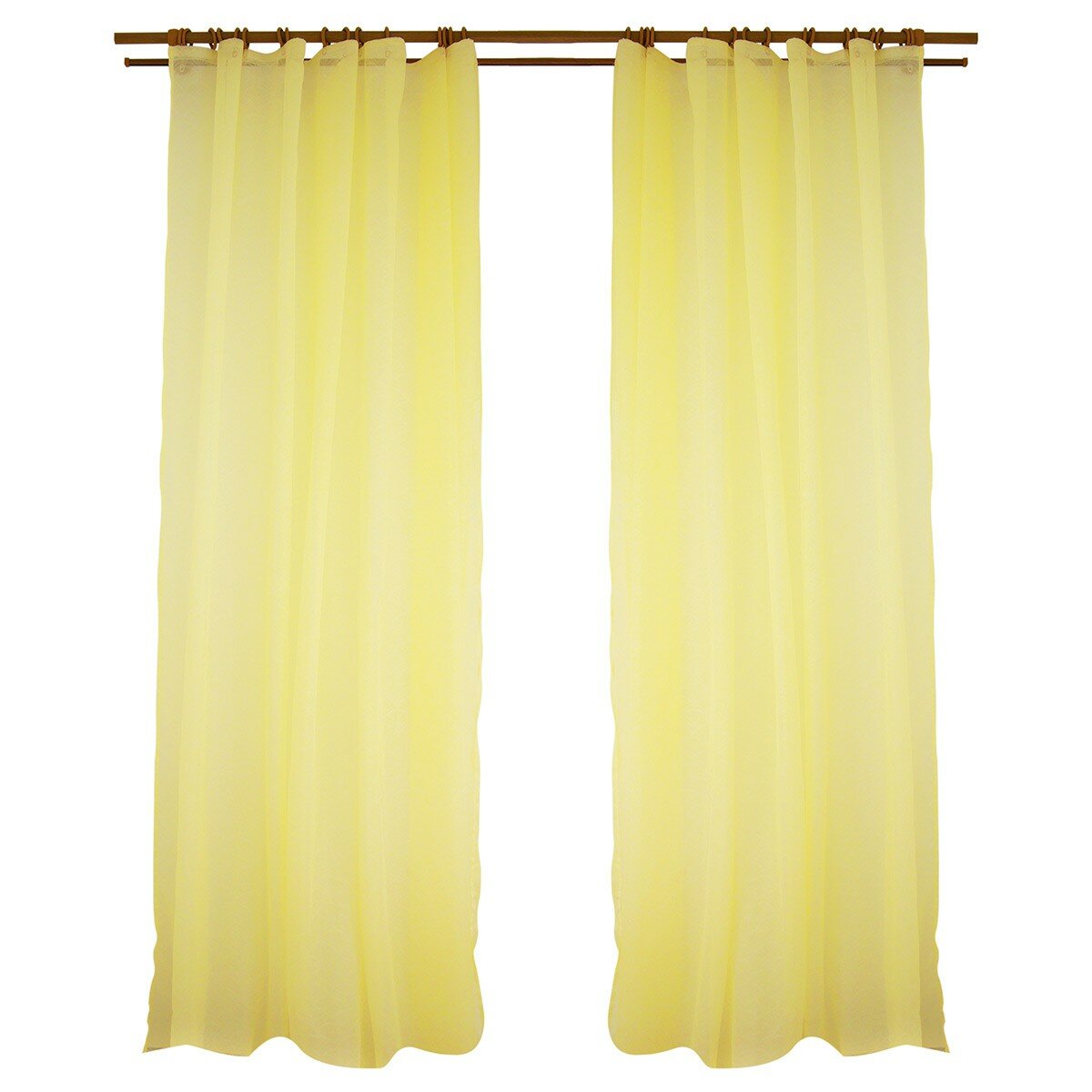 фото Гардина BELEZZA Греция, размер: 240х280см, ванильный, на шторной ленте