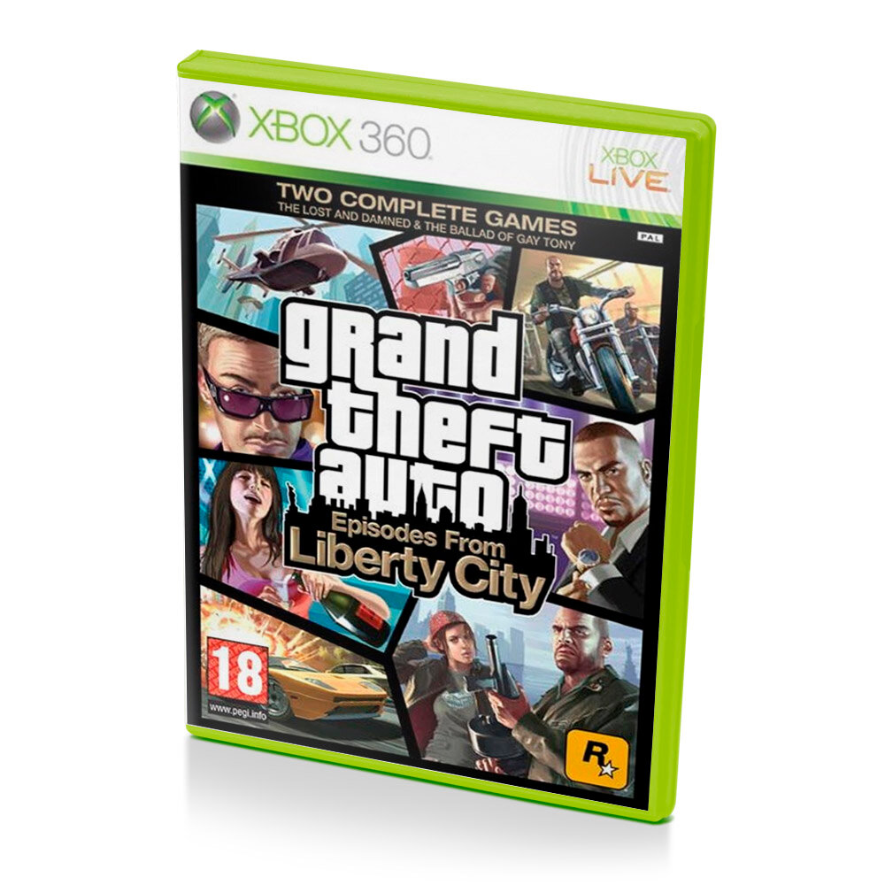 Grand Theft Auto IV (GTA 4) Episodes from Liberty City (Xbox 360) английский язык