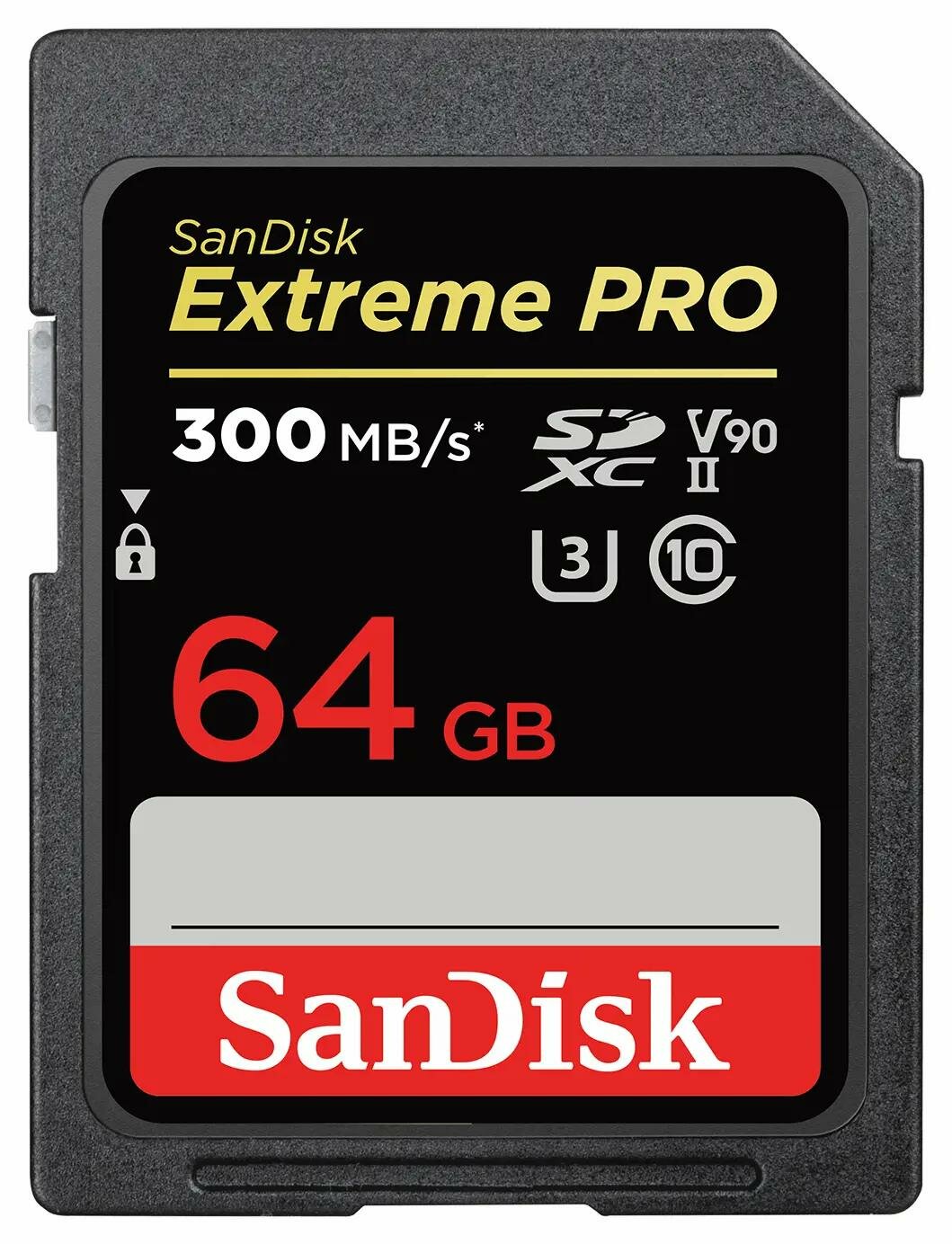 Карта памяти SanDisk Extreme Pro SDSDXDK-064G-GN4IN 64GB