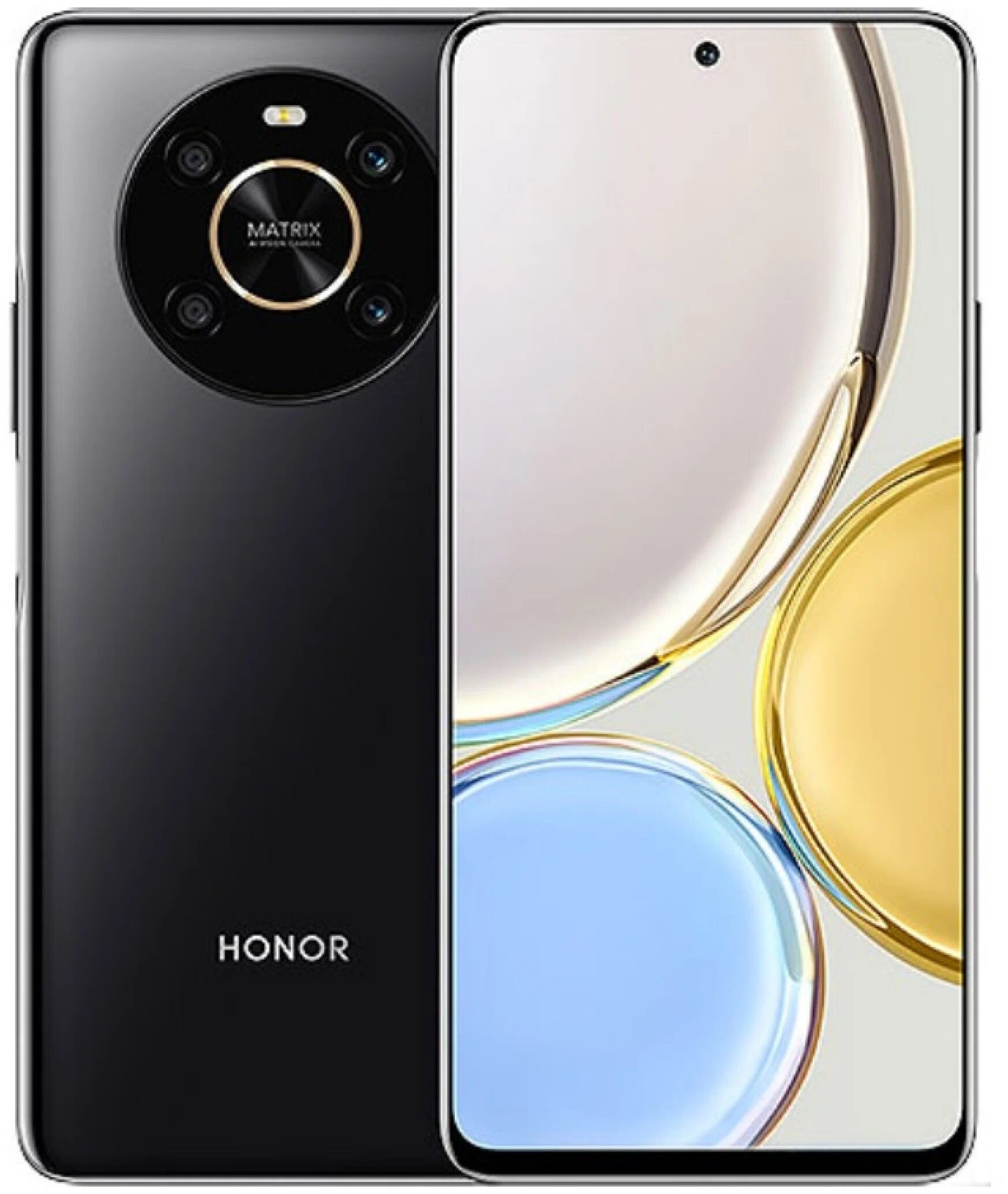 Смартфон HONOR X9 4G 6/128 ГБ, полночный черный (RU)