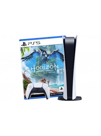 Электроника Sony Игровая приставка PlayStation 5 Digital Edition + игра Horizon Forbidden West