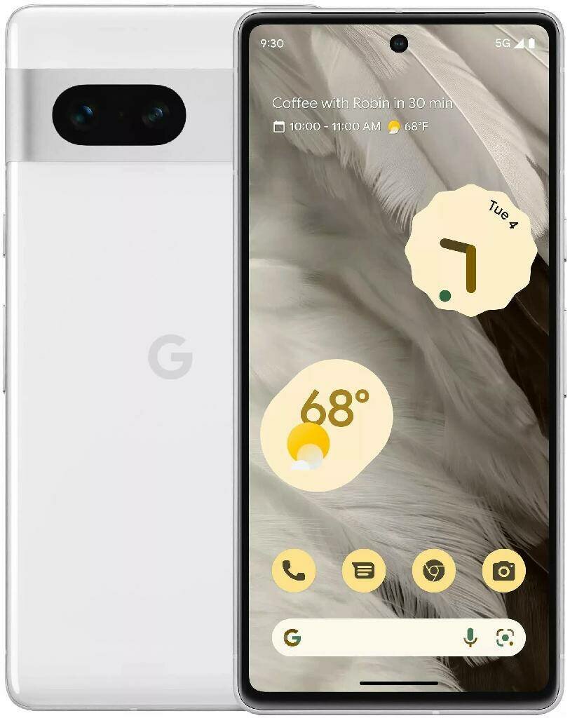 Смартфон Google Pixel 7 8/128 ГБ JP, Dual: nano SIM + eSIM, снежно-белый