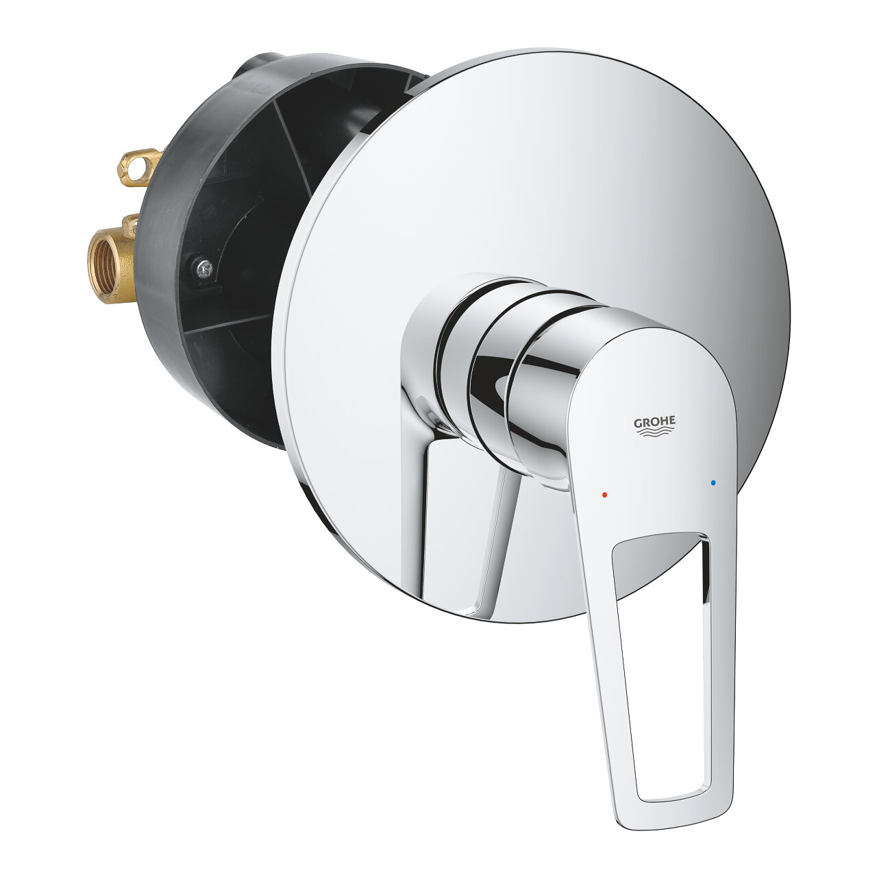 Смеситель для ванны Grohe BauLoop 29080001 рычажный