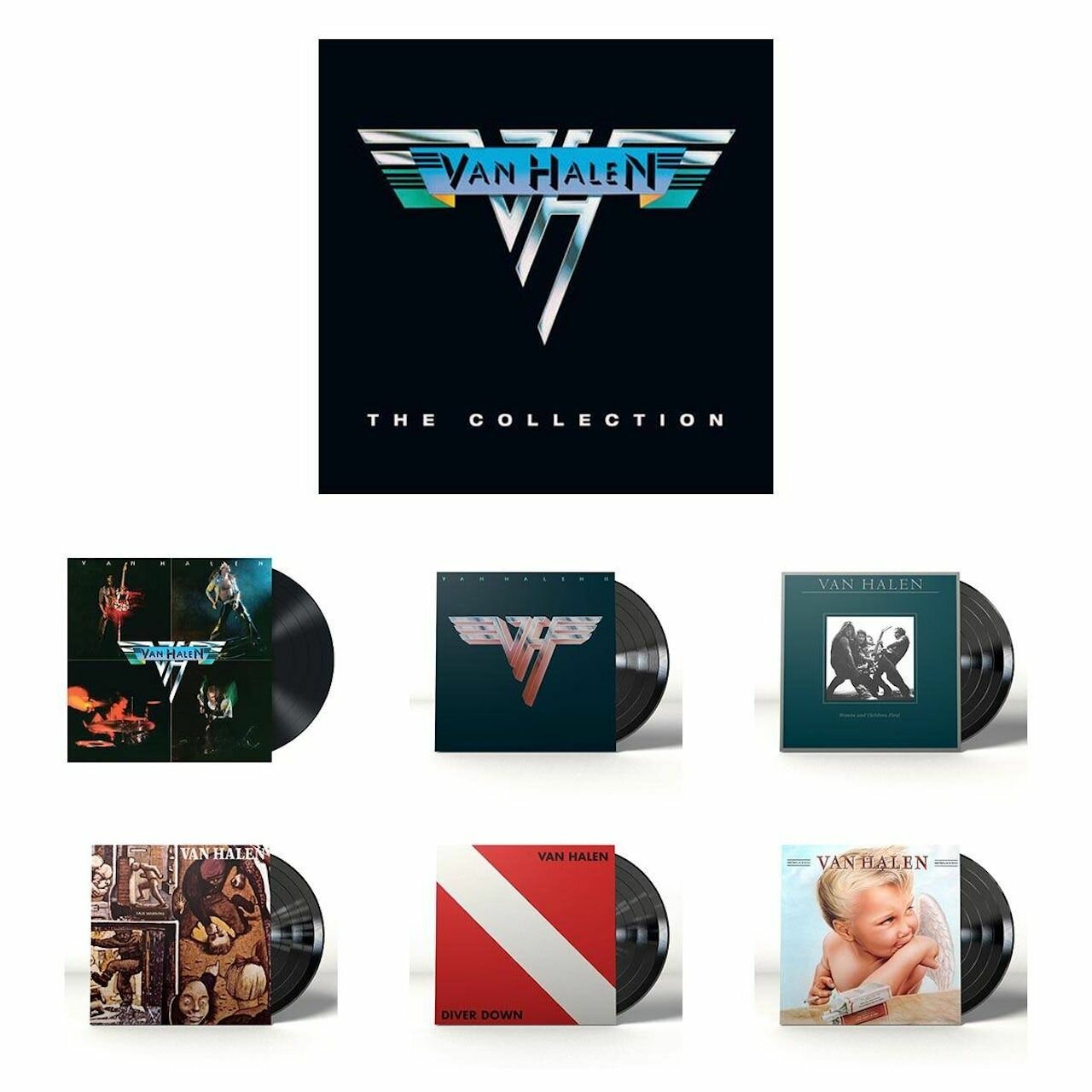 0603497841912, Виниловая пластинка Van Halen, The Collection 1978 - 1984 (Box) Warner Music - фото №1