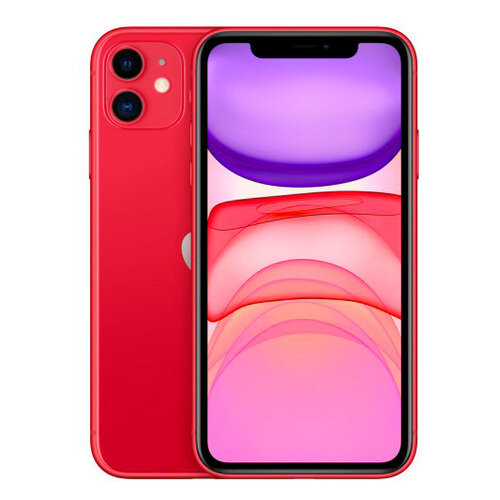 Смартфон Apple iPhone 11 64Gb, A2221, красный