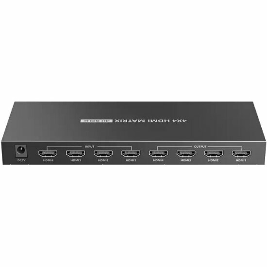 Матричный коммутатор Lenkeng 4x4 HDMI 4K HDMI 2.0 EDID RS232 LKV424 (LKV424)