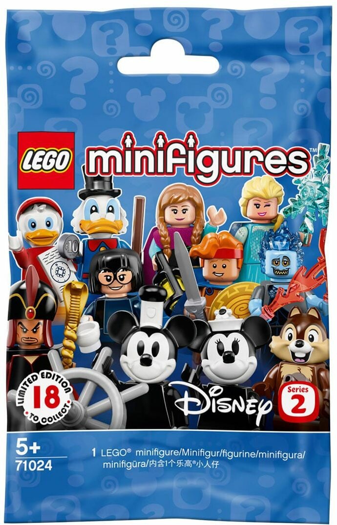 Конструктор LEGO Лего 71024 LEGO Minifigures - Disney Series 2 {Random bag}