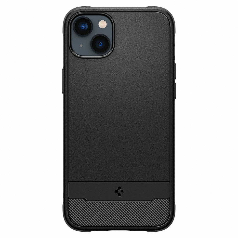 Чехол SPIGEN Rugged Armor с MagSafe для iPhone 14 черный (Black)