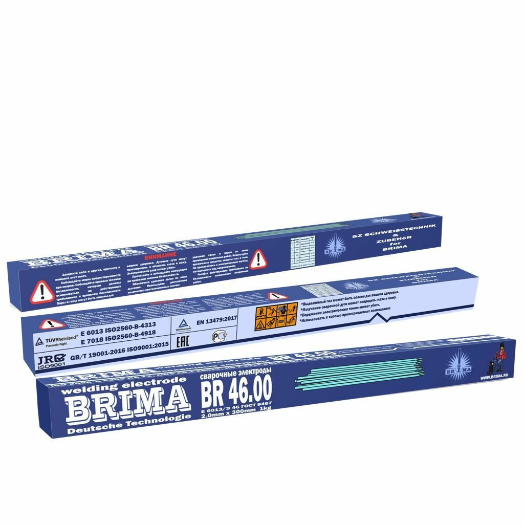 Электроды BRIMA ОК 46.00 D3.2 мм 1.0 кг